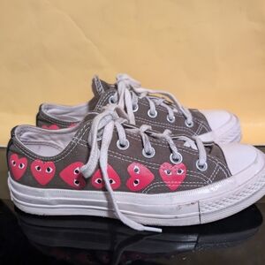 Women's Converse Chucks Comme Des Garson Play Size 6